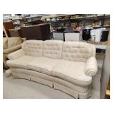 Curved front couch 72 in seating area