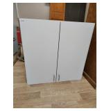 Cabinet two shelves 36x35.5 x 13