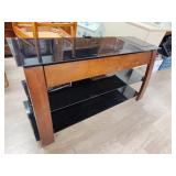 Glass TV stand 25x50x 16