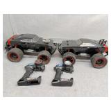 2 RC cars no shipping due to batteries untested