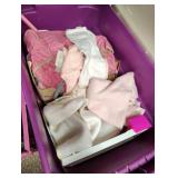Doll items and small blanket