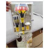 Ceiling bulb changing handle
