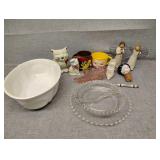 Hager ceramic dish bubble glass and more