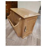 Magazine cabinet 20x17x22