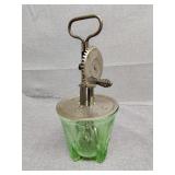 Uranium glass mixer