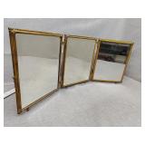 Folding mirror