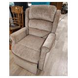 Cloth lifting chair does have some damage on back