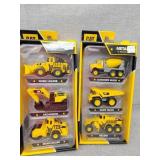 Two packs caterpillar construction toys