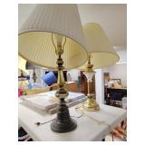 Two table lamps