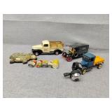 Display trucks and souvenir turtle California