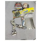 Fishing tackle and drill grinding attachment