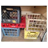 6 milk crates