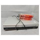 VCR  DVD combo