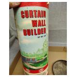 Curtain wall builder half full