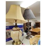 Two table lamps
