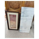 Two wall decor pieces