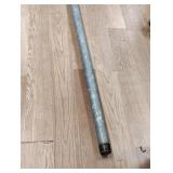 Threaded pipe 10 ft long  1 1/2in diameter