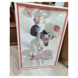 Clown print 38x 26.5