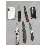 Folding pocket knives