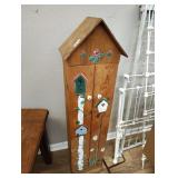 Birdhouse theme cabinet 47x11x 6.5
