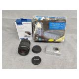 Canon camera lens and more