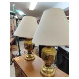 Two matching lamps