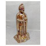 Vintage knight lustre iridescent cast tool holder