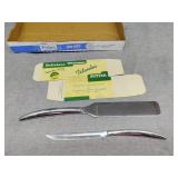 Saladmaster knives and titonka Iowa butter box