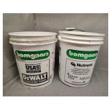 Two 5 gallon buckets