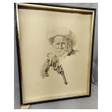 Jim daly pencil sketch
