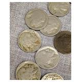 15 Buffalo nickels