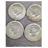 14 Kennedy have dollars 65 to 69 - 40% silvers