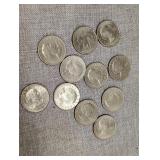 12 Susan b Anthony dollar coins