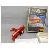 Texaco plane coin bank