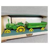 John Deere GP tractor and barge wagon