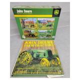 Pack of John Deere puzzles and John Deere tractor