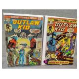 Two Western comic books