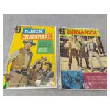 Two Western comic books