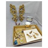 Jim beam napkin holder, glass items and other