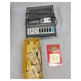 IH medallion, advertising bullet pencils and tape