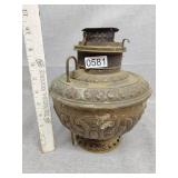 Large kerosene lamp no chimney