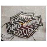 Harley-Davidson clock neon is broke