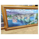 Riverboat painting 16 x28