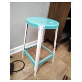 Small metal stool