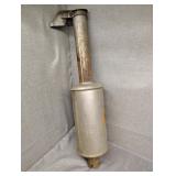 Tractor exhaust pipe