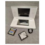 Nintendo DS lite with two games untested