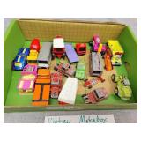 Vintage Matchbox and Tootsie toys