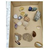 Amethyst and other rocks