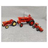 6388, 140 and 990 display tractors