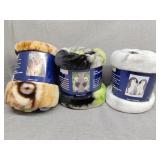 Three animal throws